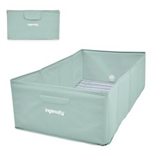 Tuckaway Toddler Folding Tub Converts Shower to Tub Folds to Store Easy to Clean