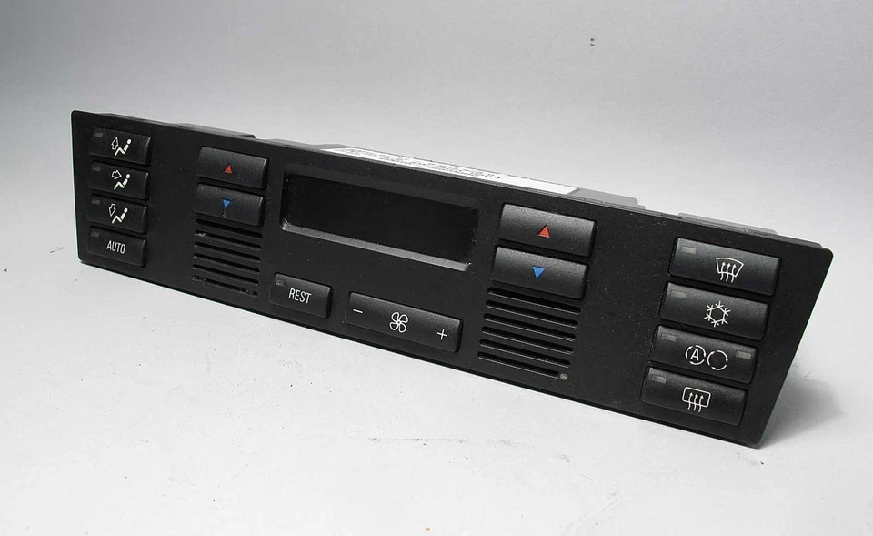 宝马 E39 5 系列暖通空调气候控制面板显示热交流 1999 - 2000 年二手原始设备制造商 — 第 3/4 张图片