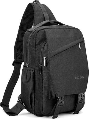 NICGID Sling Bag Backpack, 13.3'' Laptop Bag Crossbody Shoulder Chest Backpac...