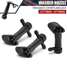 3x Windscreen Washer Jet Nozzles For Saab 9-3 Sports 2003-2015 12778849 12778850