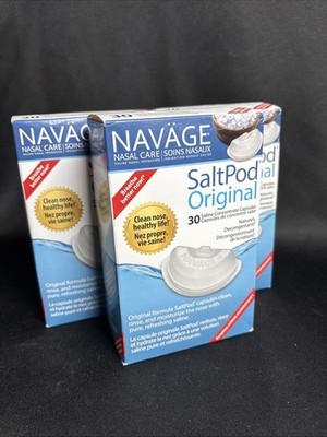 NAVAGE Original Saltpods Three Pack 3 Original Saltpod 30 Packs 90 Saltpods 