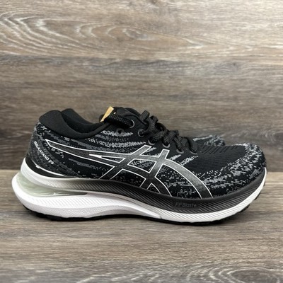 Asics Gel Kayano 29 Shoes Women size 6 Wide W Athletic Running Sneakers Black