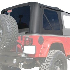 For Jeep Wrangler 1997-2006 Rampage 912835 Black Diamond Factory Soft Top