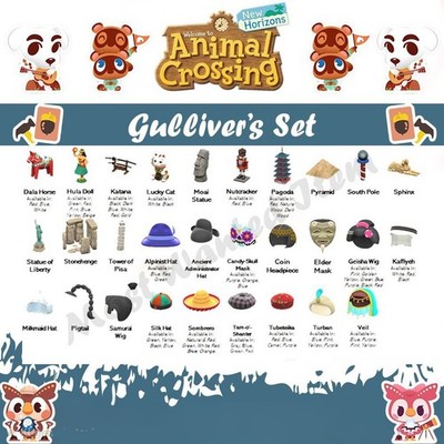 Gullivers Zubehör Animal Crossing New Horizons 