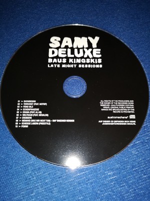 Samy Deluxe Baus Kingskis Late Night Sessions Juice Exclusice CD Musik