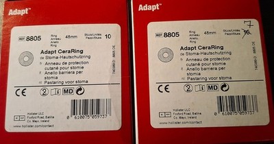 Hollister Adapt 8805-Ring 48 mm-Stoma-Hautschutzring- 1x10 + 1 x7 Stück-S. Foto