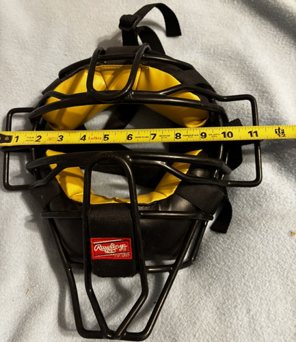 RAWLINGS ADULT PWMX CATCHERS OR UMPIRES MASK BASEBALL SOFTBALL Good Condition - Picture 13 of 15