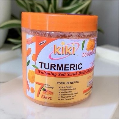 KIKI Turmeric Hyaluronic Acid Whitening Anti-aging Body Scrub Moisturizing 780G