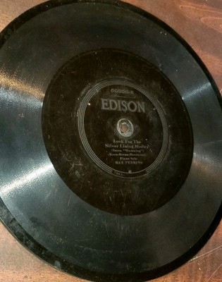 Make Believe & Look Silver Lining Medleys Ray Perkins Edison Diamond Disc Record