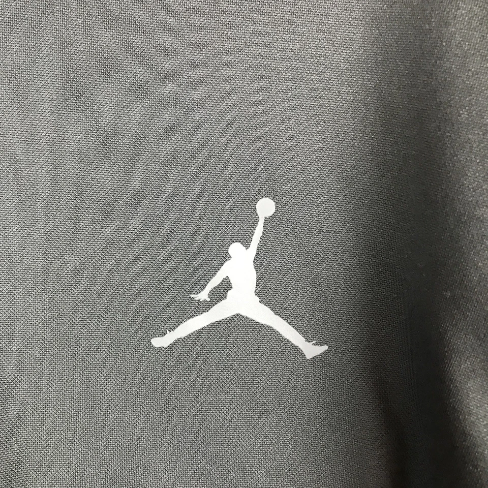 Sudadera con Capucha Jordan Para Hombres XL Negra Cremallera Completa Baloncesto Jumpman Logo NBA Sudadera Foto 2 de 4