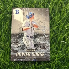 2021 Panini Prizm Draft Picks Power Surge JT Schwartz PS-JS UCLA Mets C1