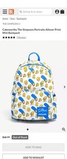 Cakeworthy The Simpsons Portraits Mini Backpa...