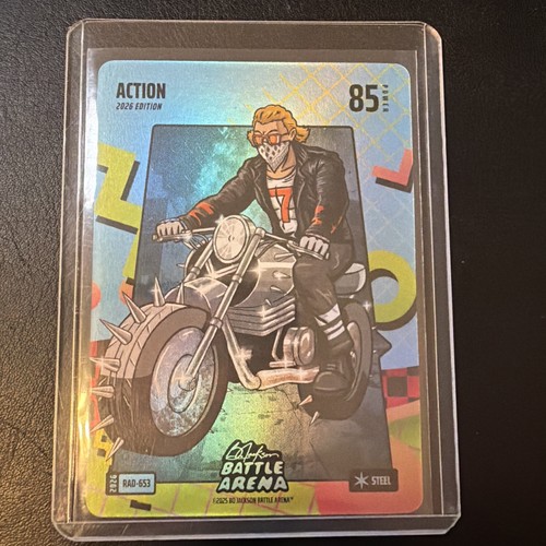 Bo Jackson Battle Arena Action 80s Rad 85 Power Steel RAD-653 Jackson Holliday