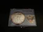 1996 $1 American Silver Eagle 1oz .999 Fine Silver Dollar Toning