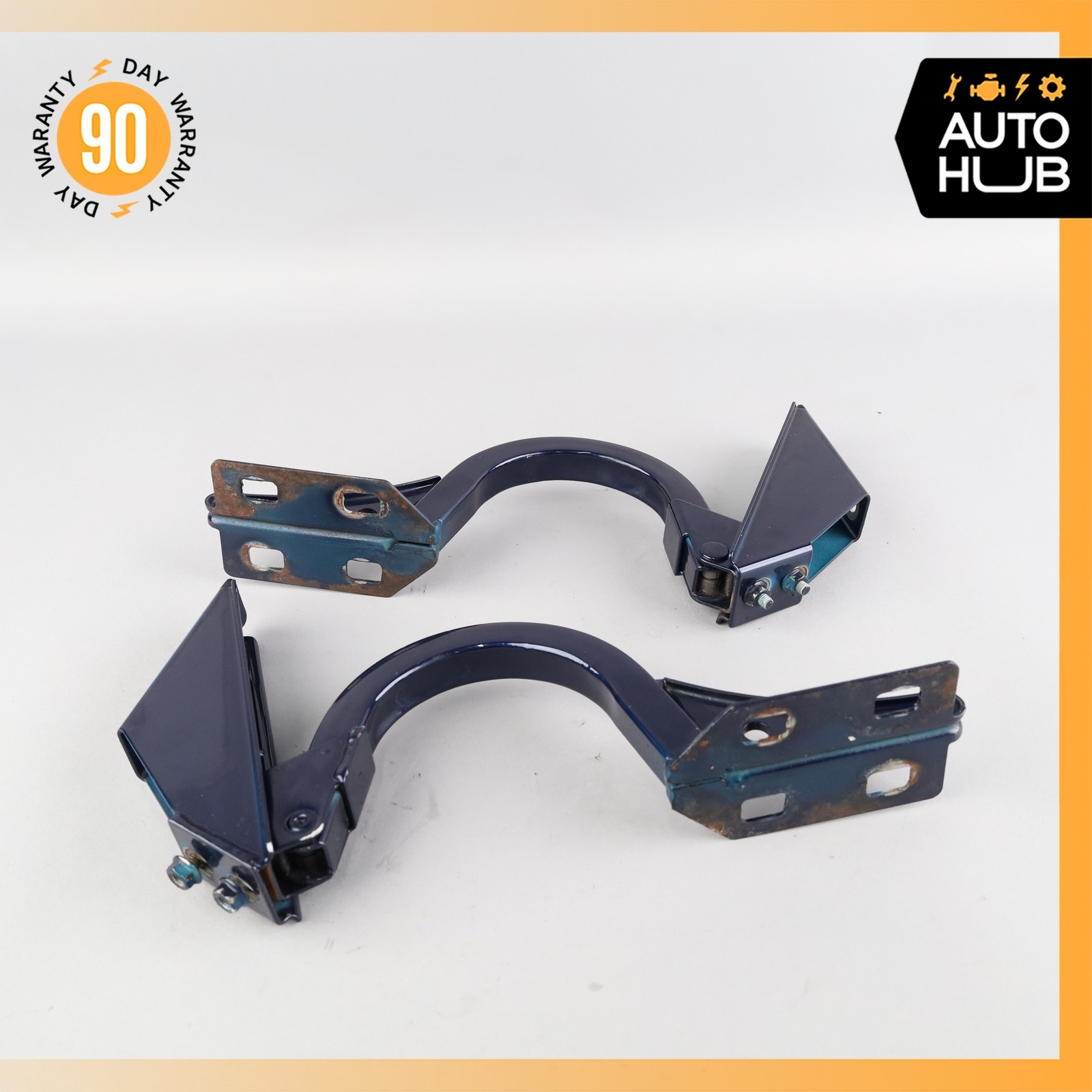 00-04 Aston Martin DB7 Hood Hinge Left & Right Side Set OEM