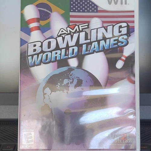 Vir2L Studios AMF Bowling World Lanes Nintendo Wii Sports Manual Included