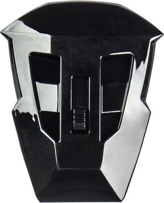 G-Max Gmax Md-74 Mouth Vent W/Screws - Black - OSFM Motorcycle Street Bike PWC