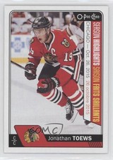 2016-17 O-Pee-Chee Season Highlights Jonathan Toews 10/26/15 OT GWs #614 t3w