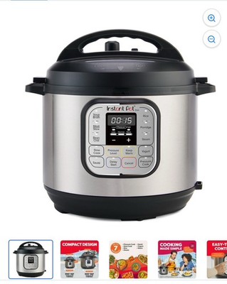 #ad BRAND NEW Instant Pot® Duo™ Mini 3QT Multi Use Pressure Cooker $49.00