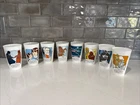 Vintage 1977 Star Wars Movie 8 plastic Cups Coca Cola promo complete set 1-8