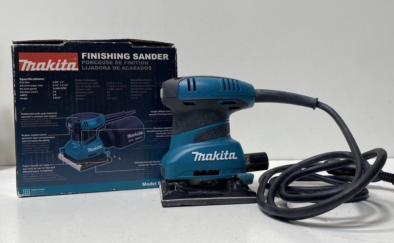 Makita BO4556 1/4 Sheet Finishing Sander 14000 OPM 2.0 Amp Corded with Box