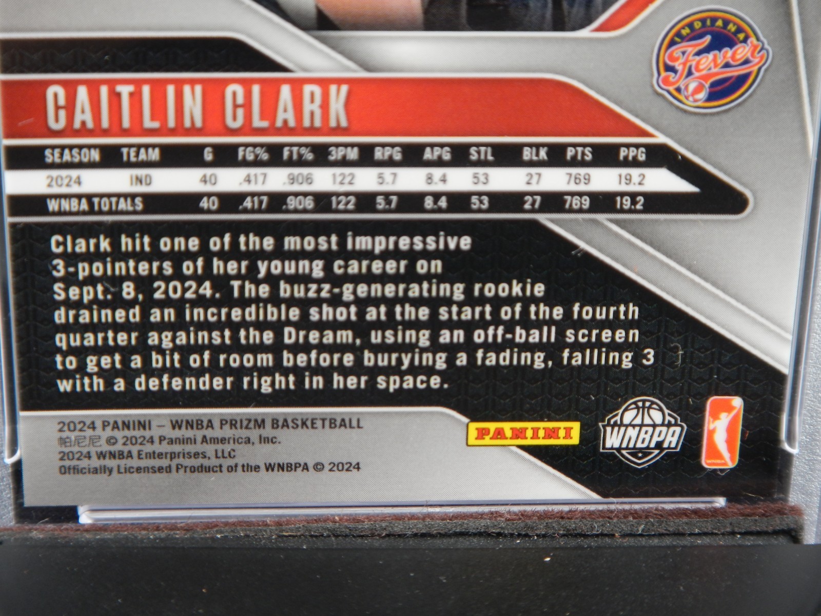 2024 PANINI PRIZM WNBA CAITLIN CLARK ROOKIE CARD #22 PSA 10 GEM MINT NONE HIGHER view 12