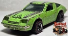 Hot Wheels Redlines Chevy Monza 2 + 2, Alt Green, 1975 Flying Colors, Hong Kong