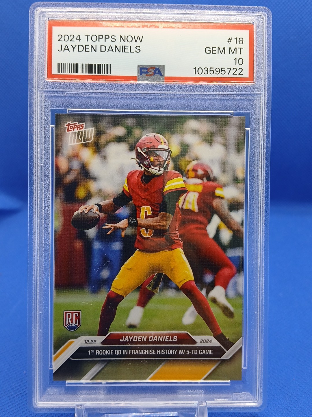 2024 Topps Now - Jayden Daniels #16 /8788 (RC)