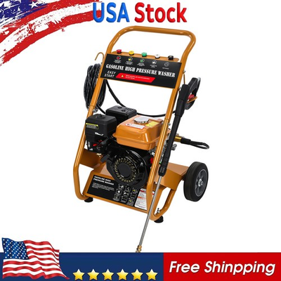 #ad 3950 PSI Gas Pressure Washer 5 Nozzles Gas Powered 3.6L FUEL TANK CAPACITY $272.99