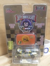 Racing Champions NASCAR 1/64 diecast 10 Tide Chrome Ricky Rudd 1998 W/Emblem