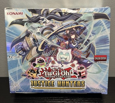 justice hunter booster box Yu-Gi-Oh! Hunters Justice Hunters brings you three brand Yugioh Box Yu-Gi-Oh! TCG Justice