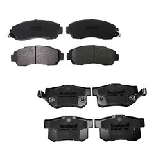 8PCS Front and Rear Brake Ceramic Pads For 2007 2008 2009- 2012 Acura RDX