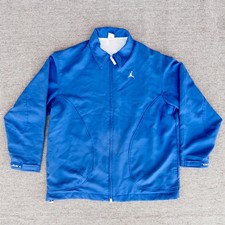 Jordan Jumpman Classic Woven jacket Sz XL vintage 2002 jorda17 17 xvii navy blue