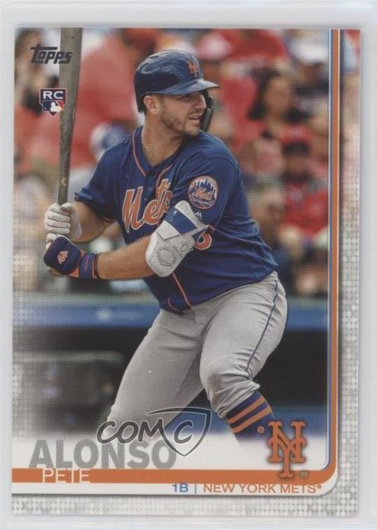 2019 Topps Pete Alonso (Batting) #475 Rookie RC 0b5f