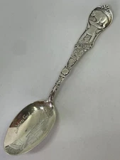 VINTAGE MECHANICS STERLING, GOLDEN GATE SAN FRANCISCO, CA. SPOON  "H"   