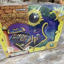 View-Master Harry Potter Collector Case Gold Window 2002 Sorcer Stone Sealed