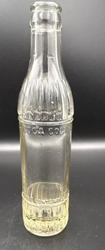 Rare Vintage Coca-Cola San Diego Clear Glass Embossed 9 Inch Soda Bottle