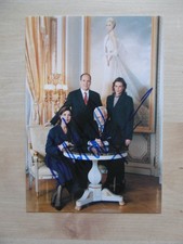Albert Prince of Monaco autograph signed 10x15 cm postcard