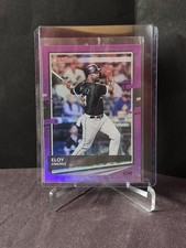 2020 Donruss Holo Purple Variations #121 Eloy Jimenez