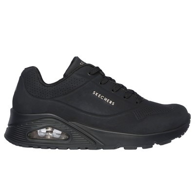 Skechers Women Uno Stand on Air 73690 BBK Wide Fit | eBay