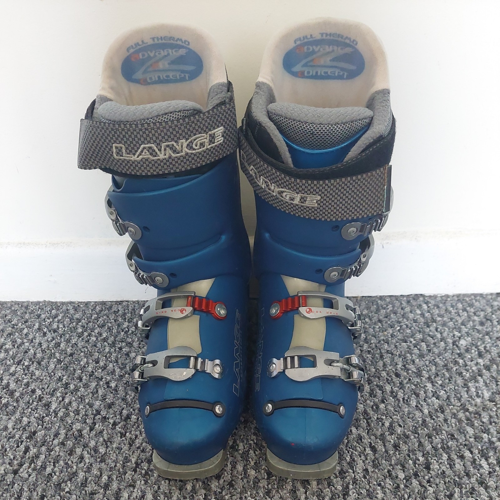 SALOMON Scarponi da sci Lange 120 Comp 317 mm colore blu usati