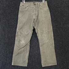 Kuhl RYDR Pants Men's 32x30 Olive Green Patina Dye Twill Outdoor Hiking Gusseted