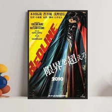 Redline Movie Poster Japanese Anime Film Art Print Animation Wall Decor.Unframed