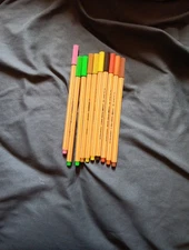 Stabilo Point 88 Fineliner Pens, 0.4mm Fine Nib, Mixed Pack of 10