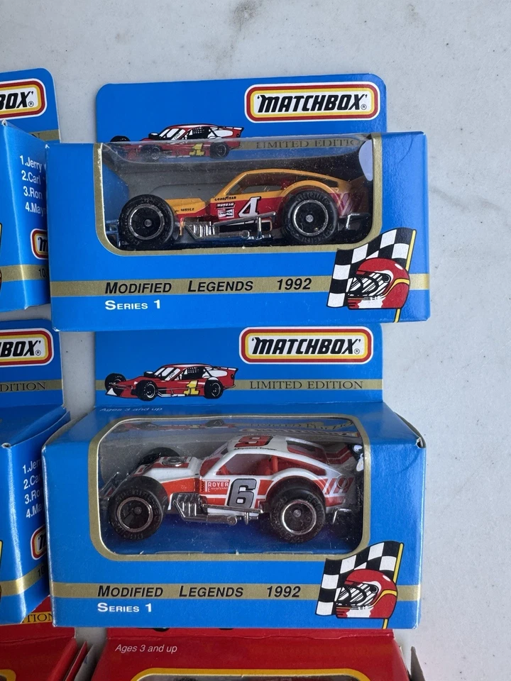 1992 1/64 Matchbox Modified Legends Series #1 1993 Series 2 COMPLETE 8 Cars - Image 3 of 4