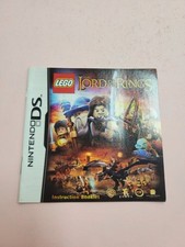 Lego Lord of the Rings Nintendo DS Instruction Manual Booklet