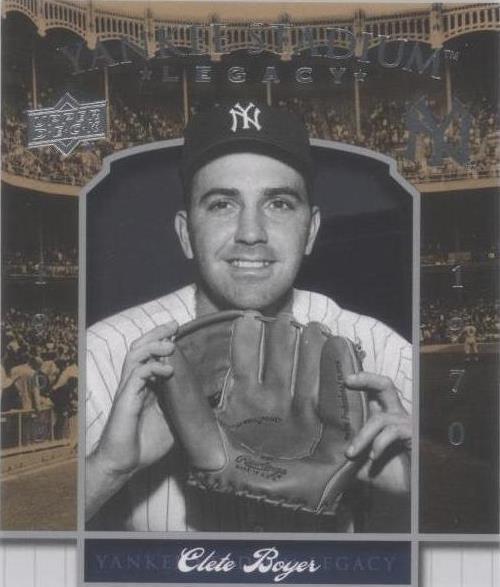 2008 Upper Deck - Clete Boyer #YSL3446 - 1 of 1