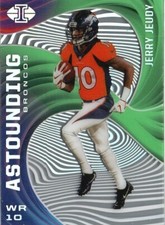 2020 Panini Illusions #A8 Jerry Jeudy Astounding Emerald