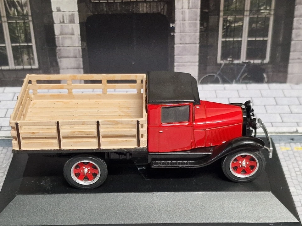 WHITEBOX 1/43 - FORD USA AA PLATFORM TRUCK 1928 - ELABORATO - PEZZO UNICO - Immagine 4 di 4