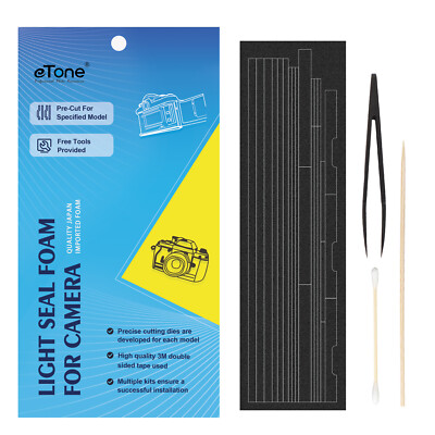 Pre-cut Light Seal Foam Sponge Kits For Asahi Pentax Spotmatic SP SPII SPF K1000